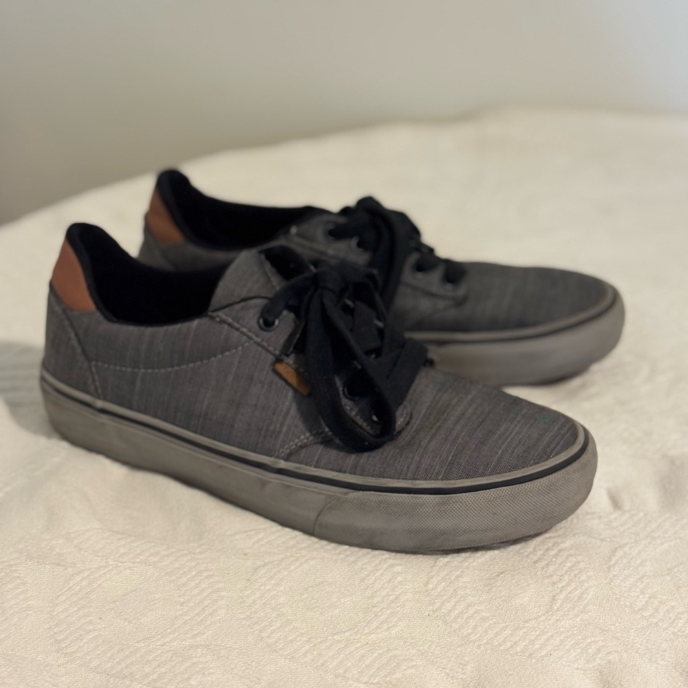 Vans Comfort Deluxe Gray Excellent Condition